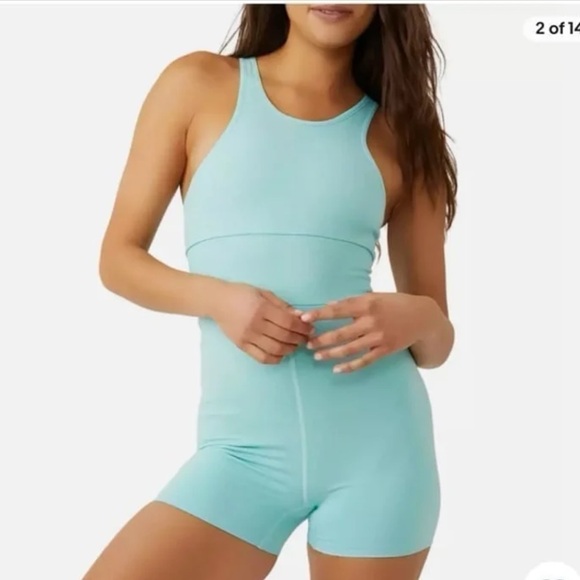 Free People Movement Every Single Time Runsie One-piece Active Romper Gym XS/S - Picture 2 of 9